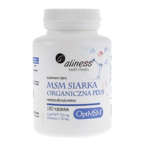 Aliness msm organic sulphur - aliness,