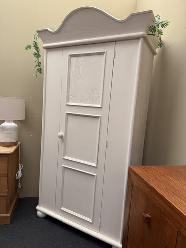 Chunky pine wardrobe - chunky,