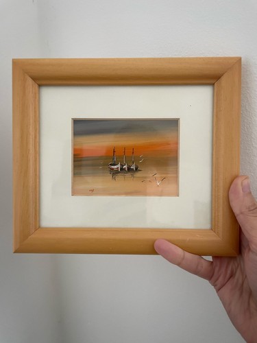 Small original oil painting - original,