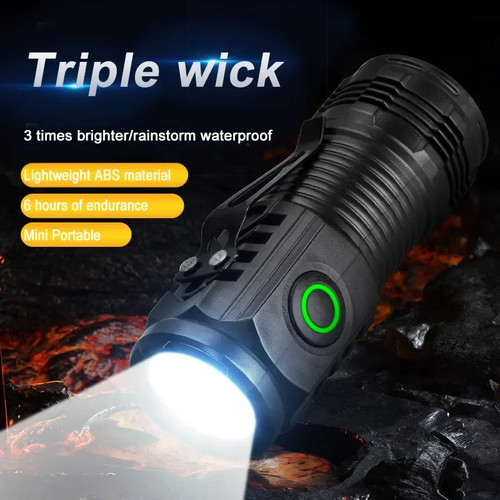 1200000lm usb rechargeable led - 1200000lm,