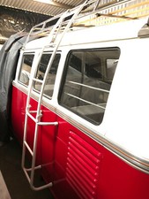 White powder coated Westfalia