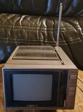 Vintage Sony Trinitron Colour TV, KV-6000BE, With AC POWER Adaptor V.G Condition