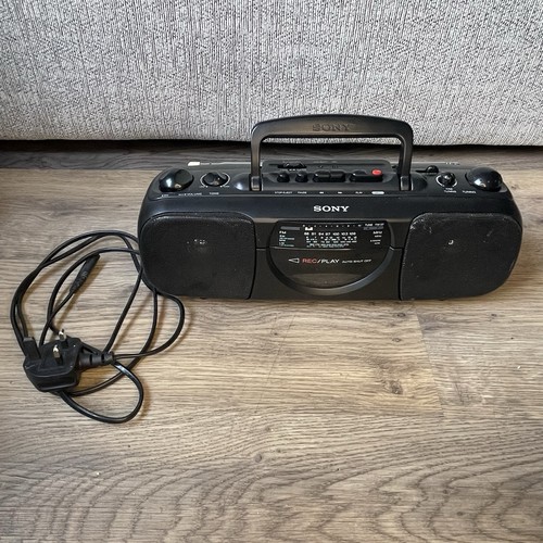 Sony radio casette player - radio,