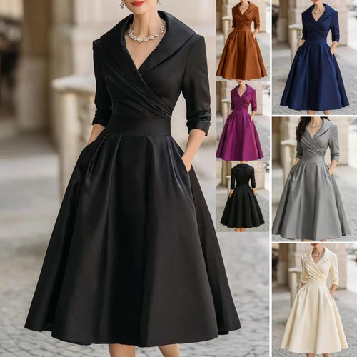 Ladies satin elegant long - ladies,