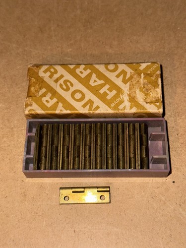 Vintage brass inch butt - brass, 1