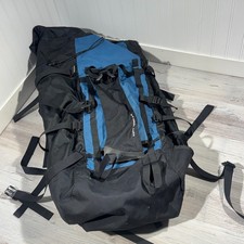 Lowe Alpine Attack 65 Hiking , Backpacking, Skiing , Snowboarding. Black Blue