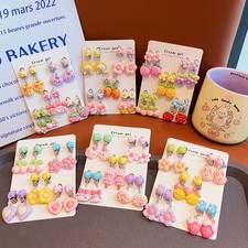 5 Pairs Of Children's Ear Clip