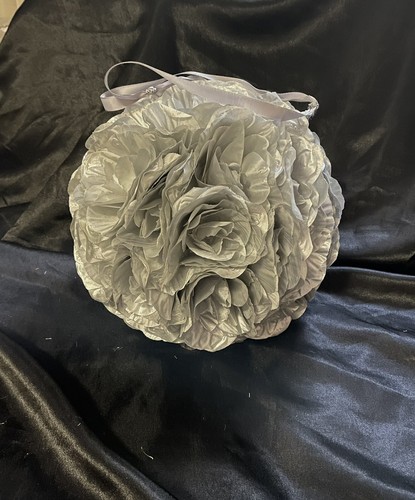 Silk flower kissing balls - flower,