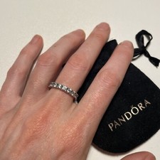 Pandora Sparkling Row Eternity Ring