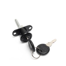 16/19mm Zinc Alloy Office Cabinet Cupboard Drawer Desk Pedestal Lock With 2 Key 