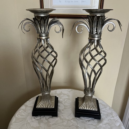 Pair candle stick - of,