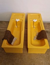 Two Vintage Sindy Doll Bath