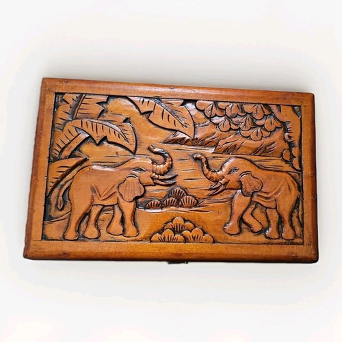 Hand carved camphor - 12",