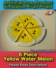 6 Piece Artificial Yellow