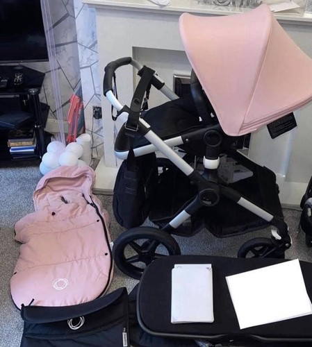 Bugaboo fox pink pram - bugaboo,