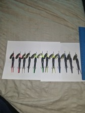 12 X Flying C spinners Genies