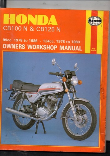 Honda cb100n and cb125n 1978 - honda,