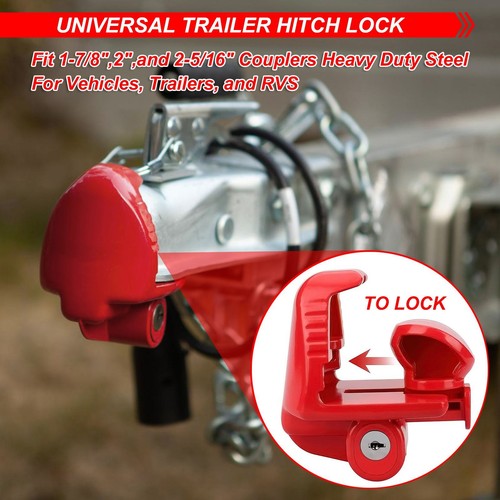 High security hitch lock - security,