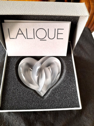 Lalique entwined heart - lalique,
