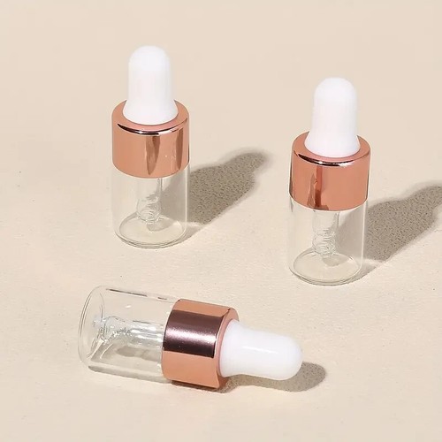 3pcs 2ml clear mini - 3pcs, glass