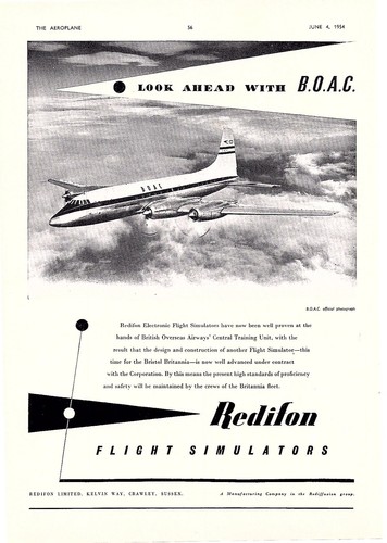 Advert 11x8 redifon - (aab2), 11x8"