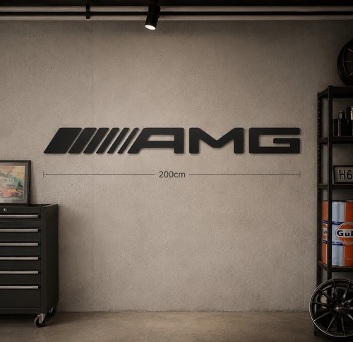 Amg mercedes black - amg, wall