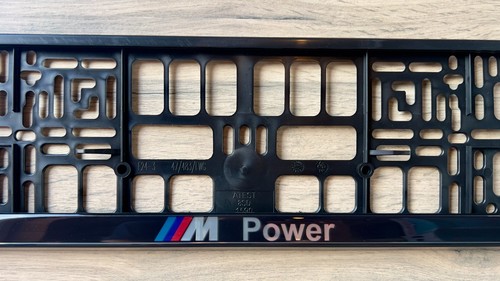Car number plate - 2x, surround
