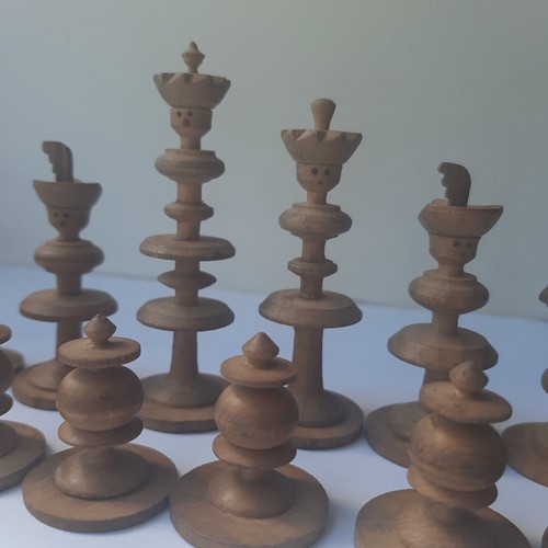 Rare antique german - toy, chess