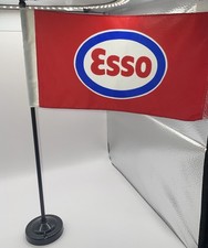 Vintage ESSO Desk Flag Table