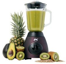 Ovation 500W Purple Multi Blender Juicer Glass Jug Smoothie Maker Food Processor