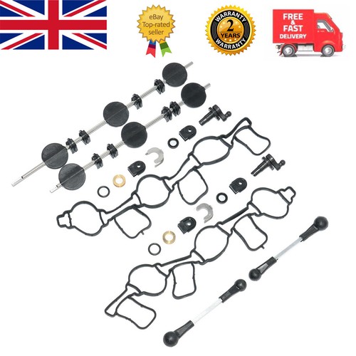 Inlet manifold swirl flaps set - inlet,
