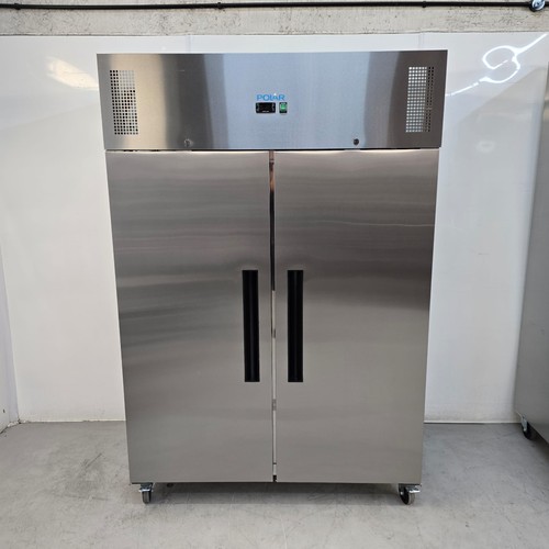 Upright fridge double - double, door