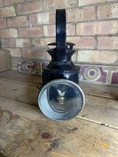 Original Railway Lantern - Vintage Railwayana - Rustic Metal Lantern - £55 each