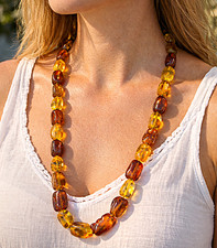 Genuine BALTIC AMBER  NECKLACE