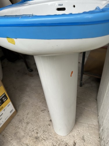 Small wash hand sink and - hand,