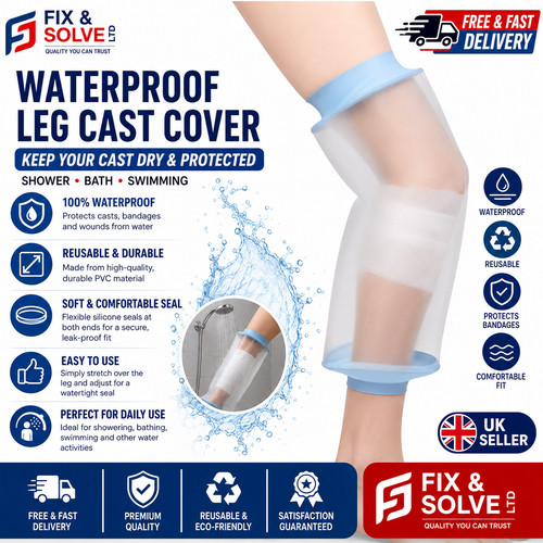 Waterproof knee cast - knee, cover