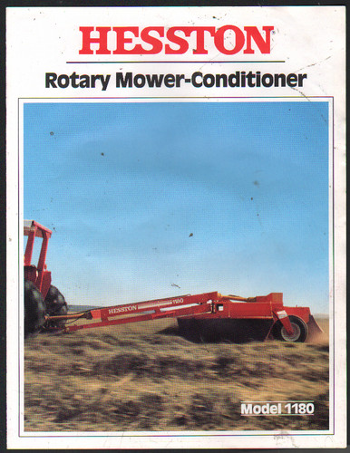 1979 hesston model - "model, 1180"