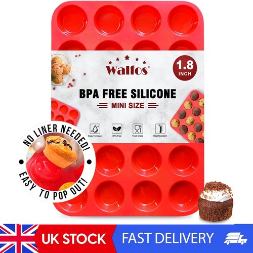 Mini muffin trays silicone - mini, 24