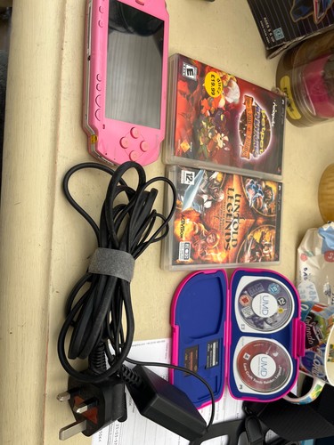 Sony psp pink console games - pink, &