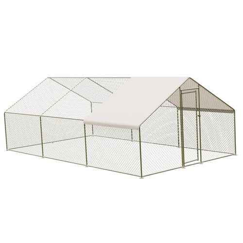 Large metal chicken coop - metal,