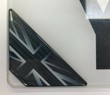 Carbon Fibre Effect Union Jack