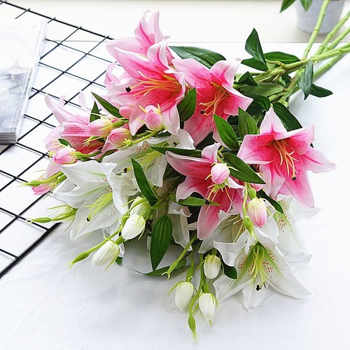 Real looking long stem faux - long,