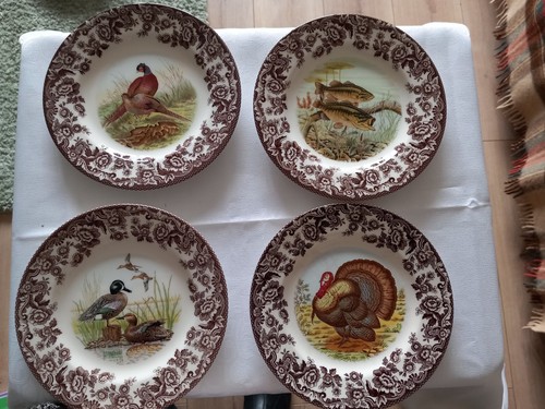 Spode woodland salad - woodland, 7.75"