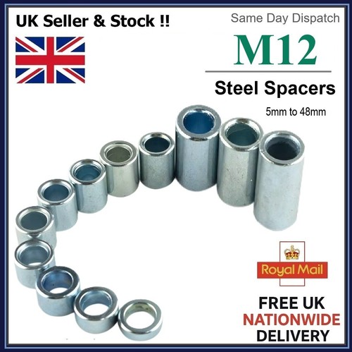M12 zinc plated steel - zinc,