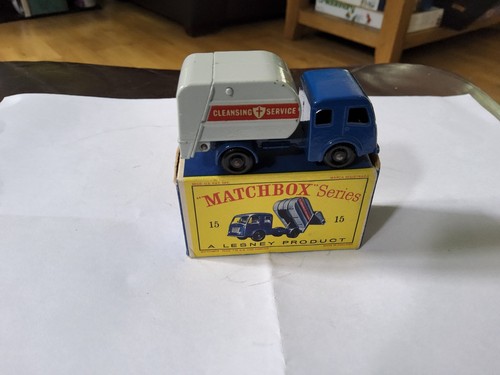 Matchbox 15c refuse - truck, in