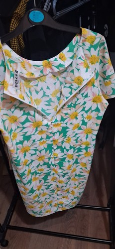 Dolly colourful daisy print