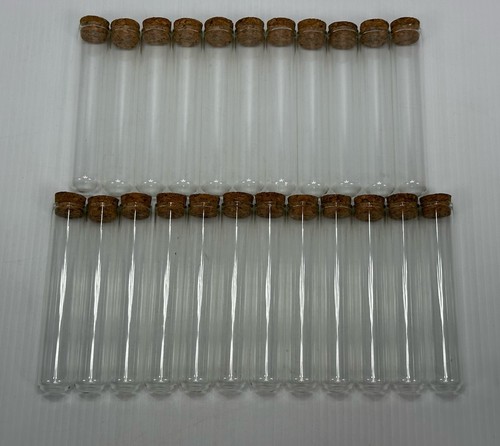 Glass test tubes round - glass,