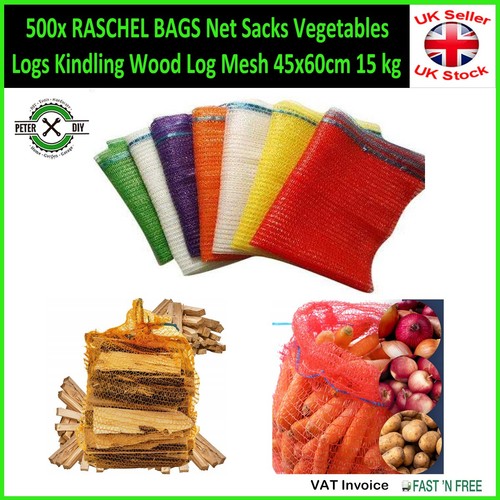 500x raschel bags - 500x, net