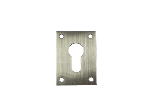 Rectangle satin stainless - rectangle,