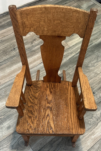 Vintage child size wooden - size,